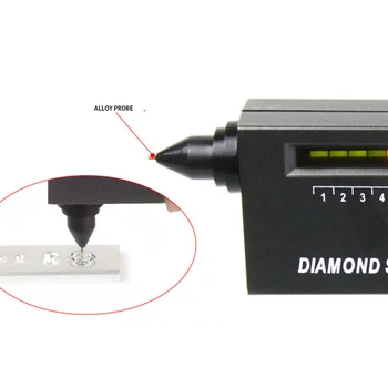 1pc V2 Odborná Vysoká Presnosť diamantovým Drahokam, Perla, Výber Šperkov Watcher Nástroj LED Diamond Indikátor Test Pero