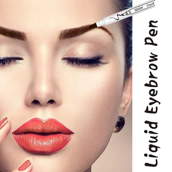 Obočie Pero Eye make-up Microblading Nepremokavé 4 Vidlica Dlhotrvajúci Prenosné pre Ženy MPwell