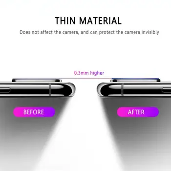 Ultra-tenké 9D HD Kamera Len Fólia Pre Samsung Galaxy S20 /Ultra /Plus Fotoaparát Chránič Film Scratchproof Fotoaparát ochranný Film