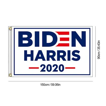 90x150cm Vlajka Biden Kampane Vlajka 2020 USA Voľbách Banner Biden Politickej Kampane Vlajka Záhrada Dekor