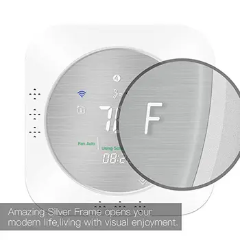 Domácnosti, WiFi, smart termostat regulátor teploty pre smart tepelné čerpadlo NÁS regulačného obvodu