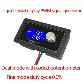 XY-PWM1 Generátora Signálu Modul Nastaviteľné PWM Impulzov Frekvencie zapnutia Square Wave 62KC