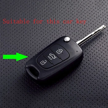 3 tlačidlo Násobne Diaľkové kľúče od auta kryt Pre Kia kožené tlačidlo kryt pre Kia RIO K2 K5 pre Hyundai i20 i30 i35 iX20 iX35 príslušenstvo