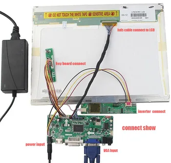 HDMI DVI Radič rada Audio M. NT68676 VGA LED LCD LVDS držiak Pre HSD100IFW1-A04 1024*600 panel monitor, displej 10.1 palce