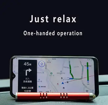Universal Car Phone Držiteľ 4 v 1 Aromaterapia Bezpečnosti Kladivo Číslo Doska Pre Iphone 8 11 Pro Max Xiao Mi9 HuaWei Sumsung S20