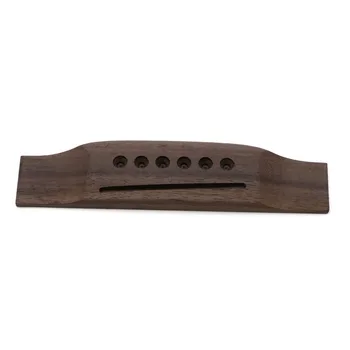 1pc 6 String Rosewood Sedlo Cez Most na Gitaru Pre Akustické Gitary, Ľudová vysoká kvalita