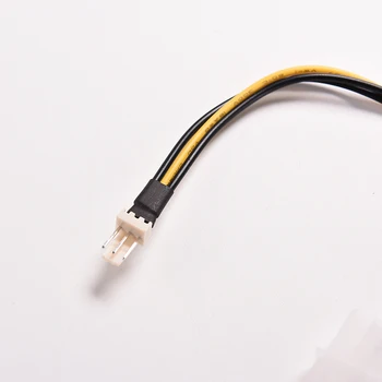 2 ks 20 cm 4 Pin IDE na 3 Pin Počítača CPU/Prípad Ventilátor Napájacieho Konektora kábel Kábel Adaptéra