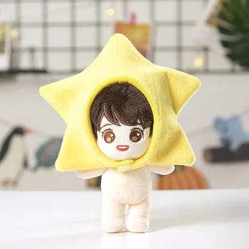 20 cm Kórea Bábika Plyšový Superstar Obrázok Bábika Top Baby Doll Hračky Oblečenie Králik Hoodies Fanúšikov Kolekcie Darček