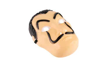 Nové 10pcs/veľa Plastové Dali Masku Papier Domu La Casa De Abstraktných Cosplay Dekorácie Maškaráda Zábavné Halloween Masky