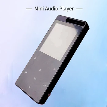 1.8 Palce MP3 Prehrávač s Bluetooth Reproduktor Vstavaný 8G Stlačte tlačidlo Displeja HiFi Prenosné Walkman s Rádio/FM/Video/Záznam