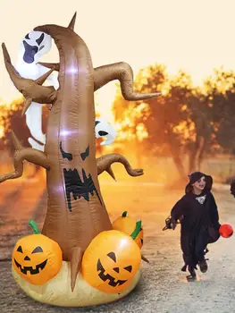 Halloween Nafukovacie Ghost Bábika Dekoratívne Rekvizity pre Festival Party Kiná 2,4 m