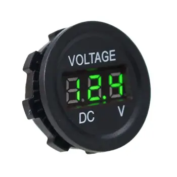 6-30V LED Digitálny Displej Voltmeter Mini DC Napätie Prierez Meter Auto, Motocykel