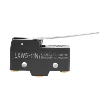 LXW5-11N1 3A Micro Limitný Spínač Dlhé Rameno Rameno SPDT Snap Akcie CNC Pre Priemyselné Inkubátor Elektrických Zariadení