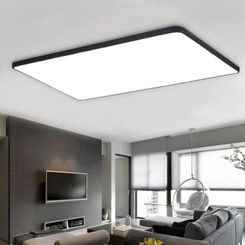 Moderný Ultra-tenké Námestie LED Stropné Osvetlenie Stropné Svetlá pre Obývacia Izba, Hala Visí lampa Domov Stropné Svietidlá