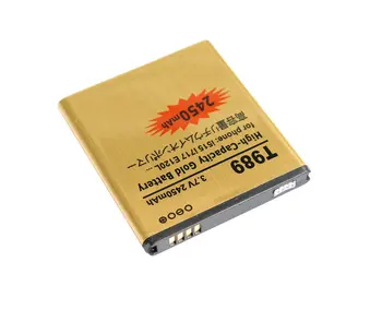Ciszean 5 ks/veľa 2450mAh EB-L1D7IBA Zlato Náhradné Batérie Pre Samsung Galaxy SII S2 T989 i515 i717 SHV-E120S E120L i727 L700