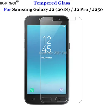 Pre Samsung Galaxy J2 2018 Tvrdeného Skla 9H 2.5 D Premium Screen Protector Fólia Pre Samsung Galaxy J2 Pro (2018) J250 5.0