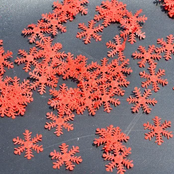 100ks/200Pcs Klasické Snowflake Ozdoby, Vianočné Ozdoby Strom Dovolenku Strany Domova Kerst Decoratie Navidad 2020