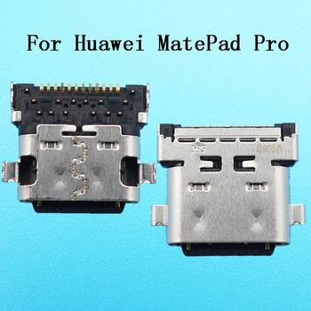10pcs/veľa Typ C Port USB Nabíjanie Konektor pre Nabíjačku Chvost Plug Dosky Micro USB Konektor Pre Huawei MatePad Pro Tablet