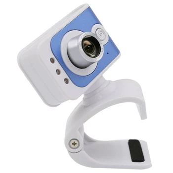 Webkamera USB Disku Bez Počítača Fotoaparátu, Vstavaný Mikrofón, 3 LED Vyplniť Svetlá pre Notebook PC (480P)